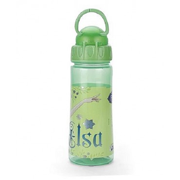 Disney Elsa 500 ml Water Bottle, Green